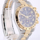 2018 PAPERS Rolex Daytona Cosmograph Two-Tone Blue Racing 40mm 116523 Watch BOX