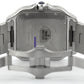 2023 PAPERS Cartier Santos 39.8mm BLUE 4072 WSSA0030 Stainless Steel Watch BOX