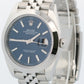 2024 PAPERS Rolex DateJust 41 BLUE Stainless Steel JUBILEE 41mm 126300 BOX