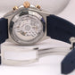 Breitling Chronomat B01 42mm Two-Tone Gold Blue Rubber Steel Watch UB0134 BOX