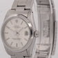 1985 Ladies Rolex DateJust SILVER 31mm Stainless Steel OYSTER Automatic 68240