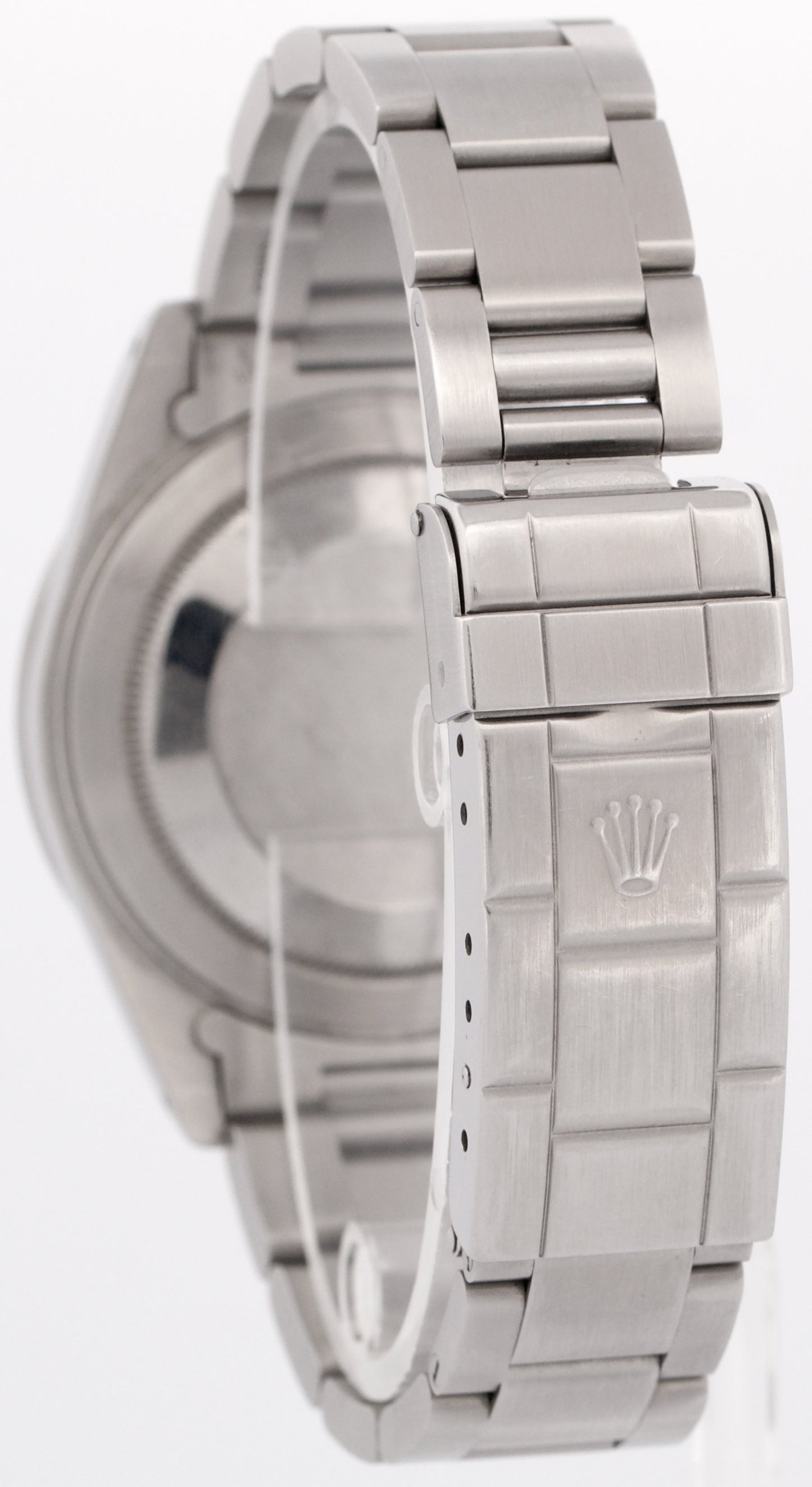 Rolex Explorer II 40mm WHITE Red Stainless Steel Oyster Date GMT Watch 16570