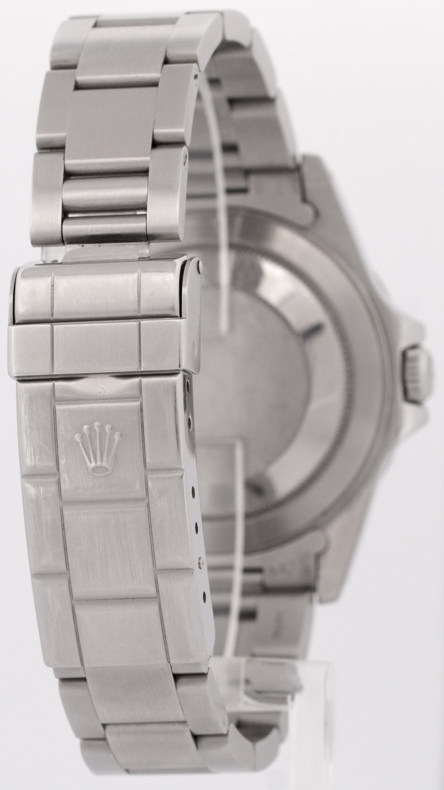 Rolex Explorer II 40mm WHITE Red Stainless Steel Oyster Date GMT Watch 16570