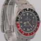 PAPERS Rolex GMT-Master II COKE Red Black Stainless Steel OYSTER 16710 Watch BOX