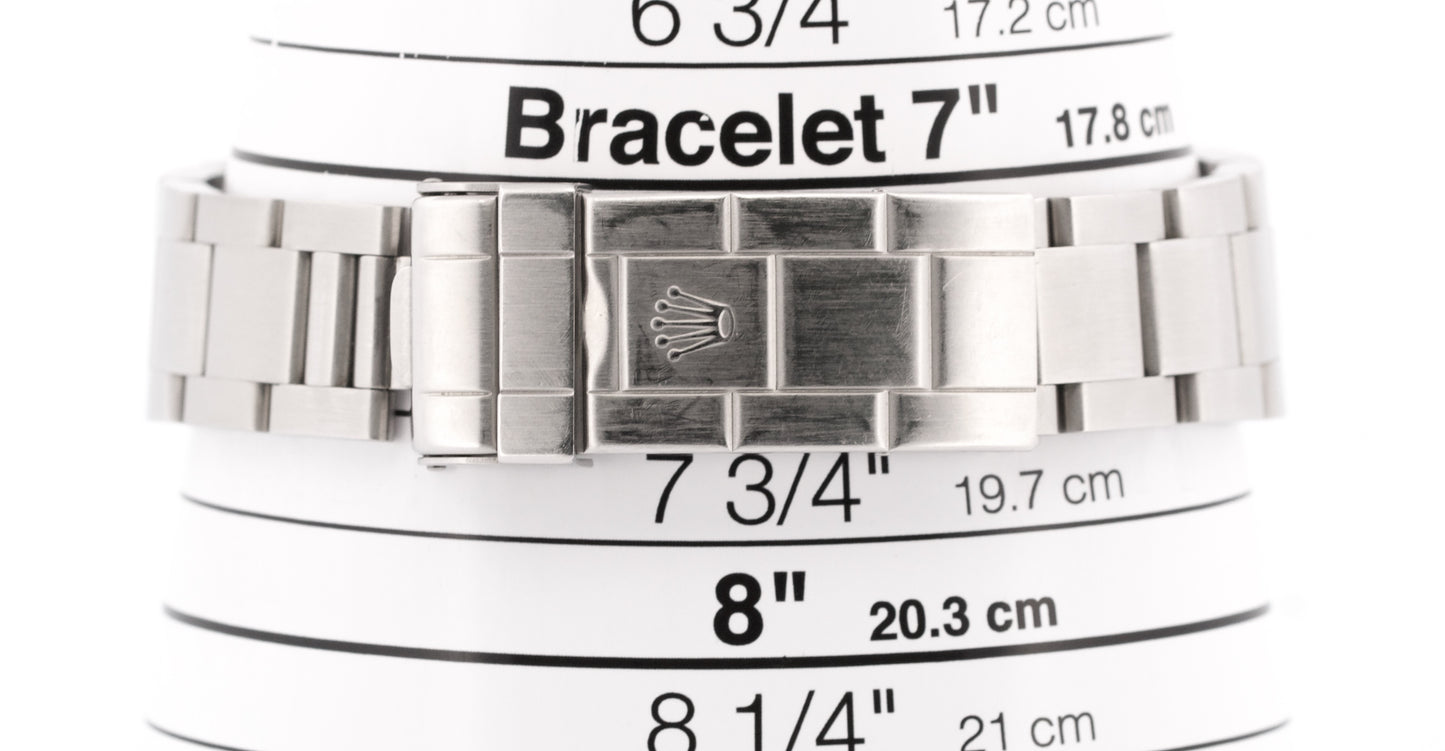 Rolex Explorer II 40mm WHITE Red Stainless Steel Oyster Date GMT Watch 16570