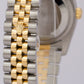 MINT Rolex DateJust 36mm WHITE DIAMOND 18K Gold SUPER JUBILEE 116233 Watch