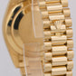 MINT 2023 Rolex Day-Date President 40mm SILVER MOTIF 18K Yellow Gold 228238 BOX