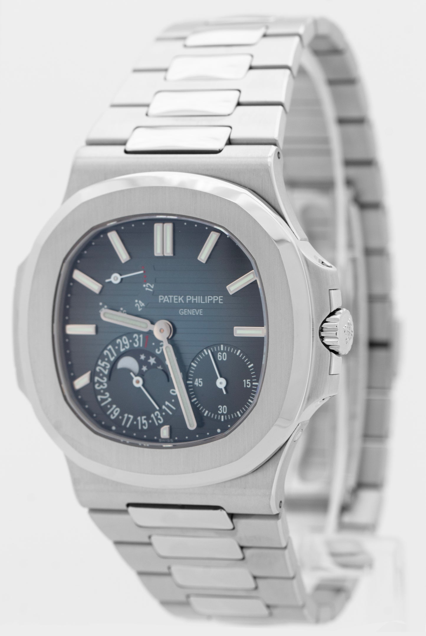 Patek Philippe Complete Nautilus Blue Moon Phase 40mm 5712/1A-001 BOX
