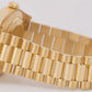Rolex Day-Date President 40mm SILVER MOTIF 18K Yellow Gold Fluted 228238 BOX