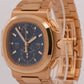 2021 PAPERS Patek Philippe Nautilus 40.5mm BLUE 18K Travel Time 5990/1R-001 BOX