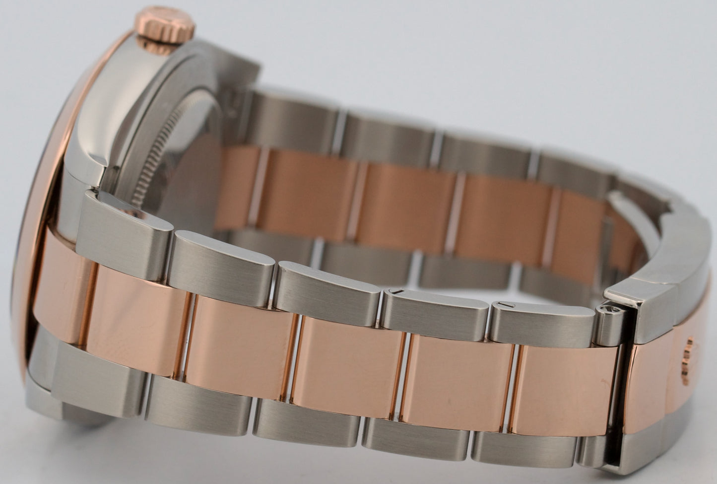 2026 RSC PAPERS Rolex DateJust 41mm CHOCOLATE 18K Rose Gold Steel 126301 BOX