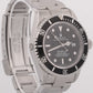 PAPERS Rolex Sea-Dweller BLACK 40mm Stainless Steel Oyster 16600 Dive Watch BOX