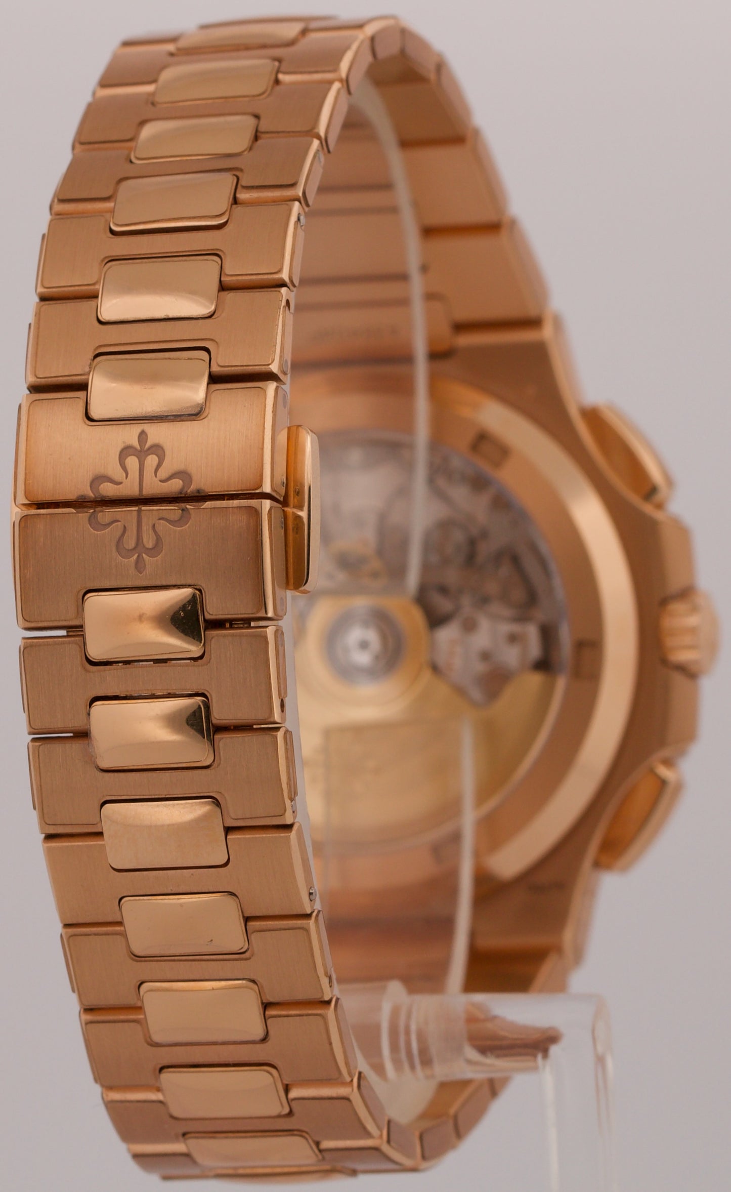 2021 PAPERS Patek Philippe Nautilus 40.5mm BLUE 18K Travel Time 5990/1R-001 BOX