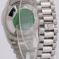 MINT PAPERS Rolex DateJust President Midsize PLATINUM Black 31mm 68246 BOX