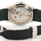 Rolex 1908 18K White Gold BLACK 39mm Leather Automatic Fluted 52509 Watch