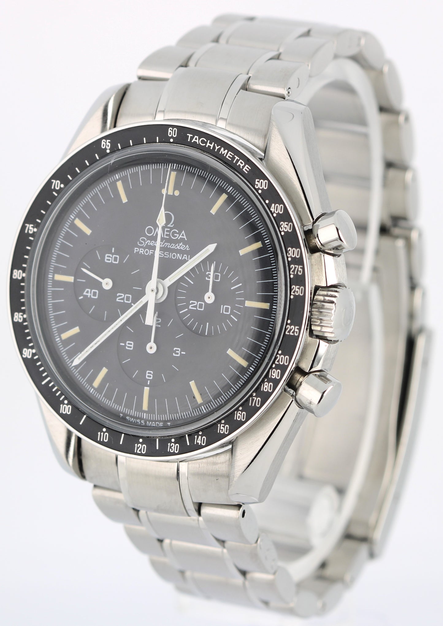 VINTAGE Omega Speedmaster Moonwatch Apollo XI Steel Black 42mm 3592.50 Watch
