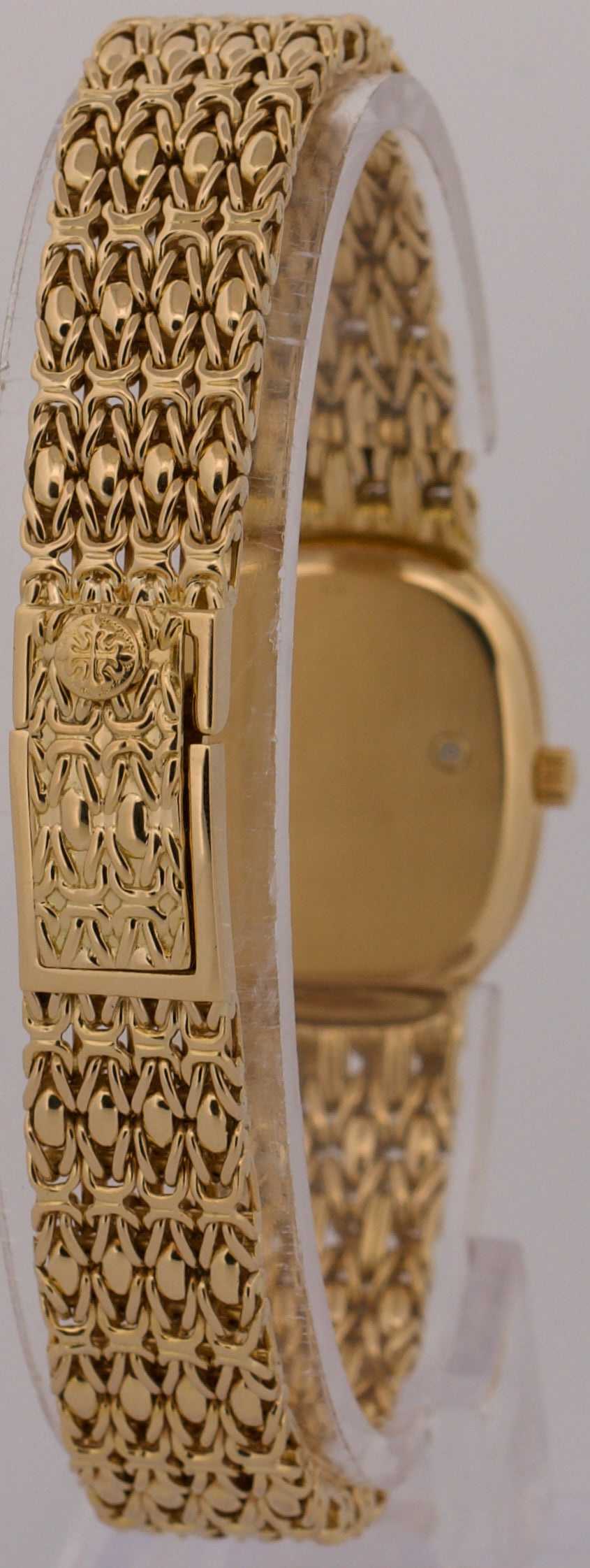 PAPERS Patek Philippe Golden Ellipse 19.5mm IVORY 18K Gold 4764/1J-055 BOX