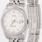 Rolex DateJust 31mm SILVER JUBILEE DIAMOND Steel Midsize 18K Fluted Watch 68274