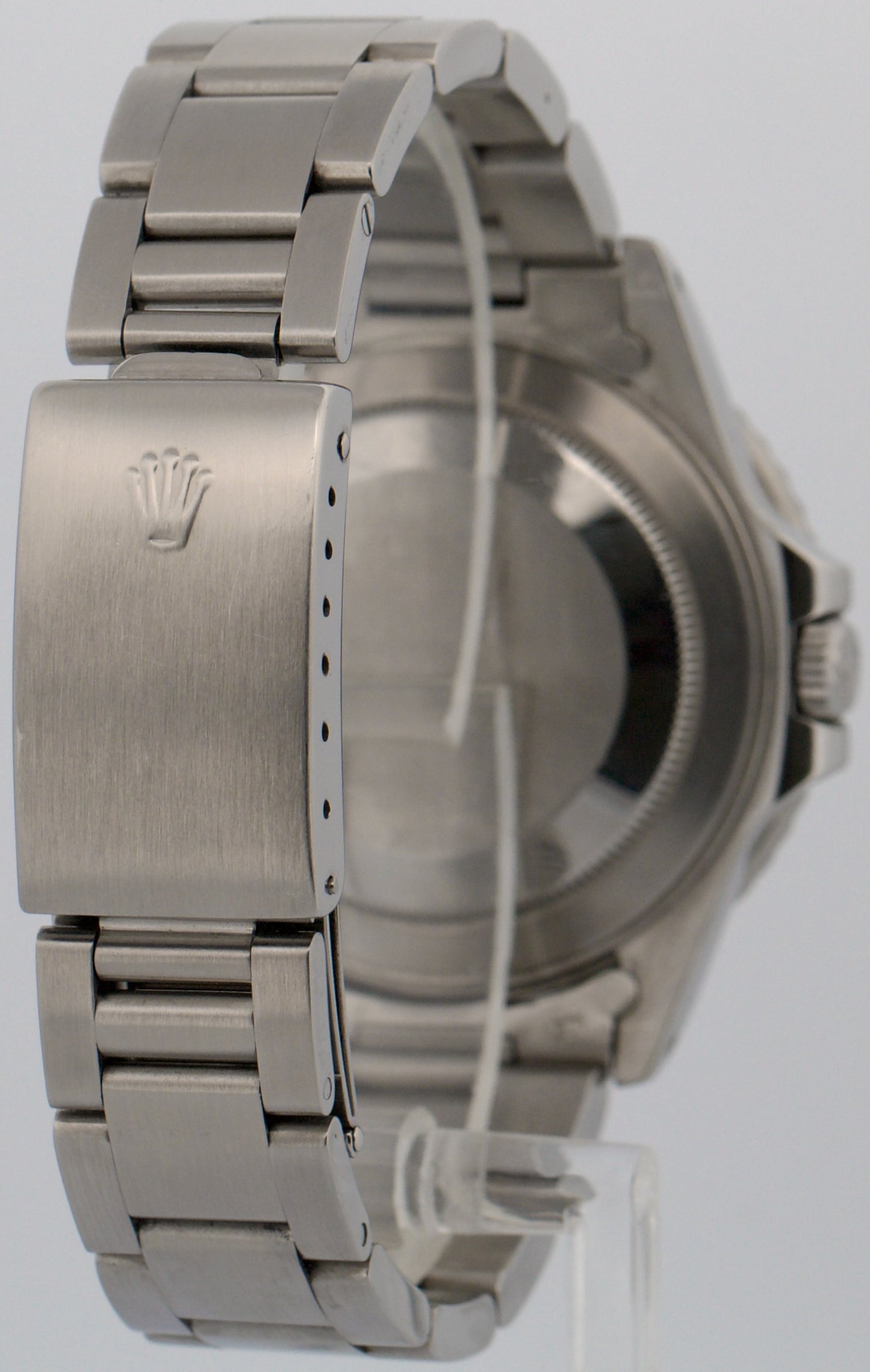 1987 Rolex GMT-Master II 40mm FAT LADY Red Black COKE Stainless Steel 16760