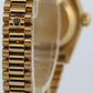 Ladies Rolex DateJust President 26mm BLUE DIAMOND 18K Yellow Gold Watch 69178