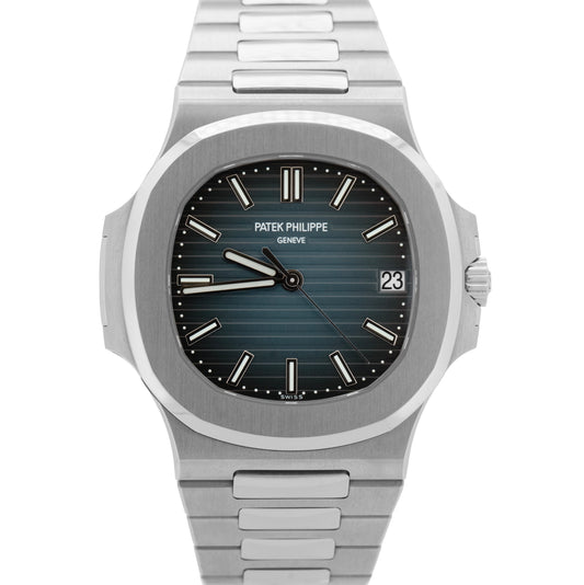 MINT 2018 Patek Philippe Nautilus Stainless Steel Blue 40mm 5711/1A-010 BOX B+P