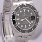 MINT PAPERS Rolex Submariner Date Steel BLACK Ceramic 40mm 116610 LN Watch BOX