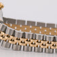PAPERS Rolex Oyster Perpetual 24mm SILVER Two-Tone Gold Steel JUBILEE 67193 BOX