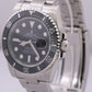 MINT PAPERS Rolex Submariner Date Steel BLACK Ceramic 40mm 116610 LN Watch BOX