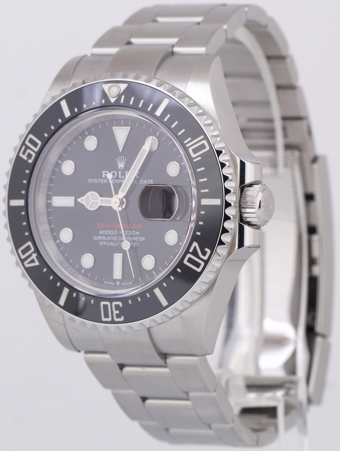 MINT NEW PAPERS Rolex Sea-Dweller 50th-Anniversary Red 43mm MK2 126600 BOX