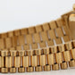 Ladies Rolex DateJust President 26mm BLUE DIAMOND 18K Yellow Gold Watch 69178
