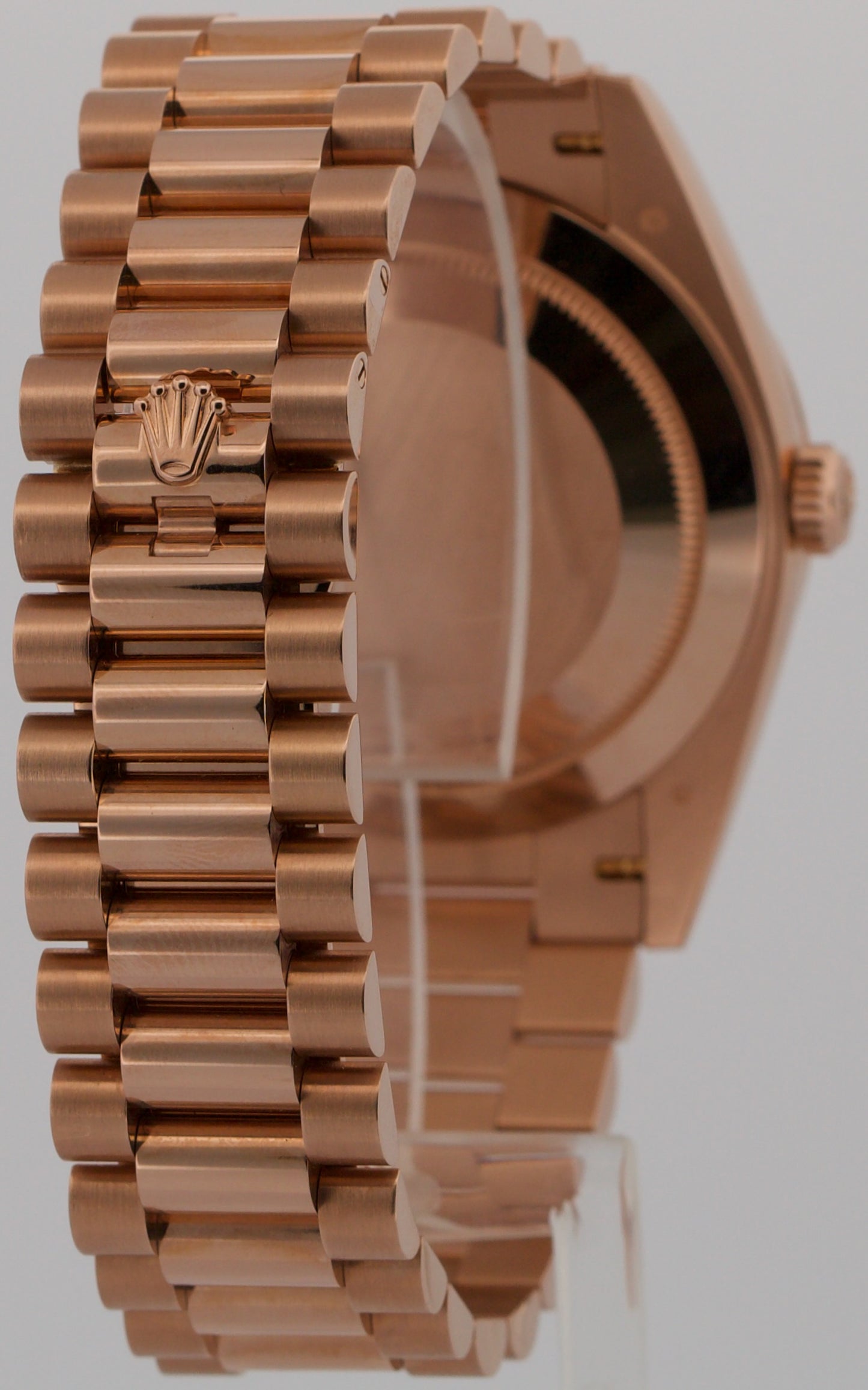 2025 PAPERS Rolex Day-Date President 40mm CHOCOLATE BAGUETTE 18K Gold 228235 BOX