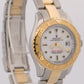 PAPERS Ladies Rolex Yacht-Master 29mm WHITE 169623 Two-Tone 18K Gold Watch BOX