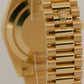 2023 PAPERS Rolex Day-Date President 40mm ARABIC GREEN ROMAN 18K Gold 228238 BOX