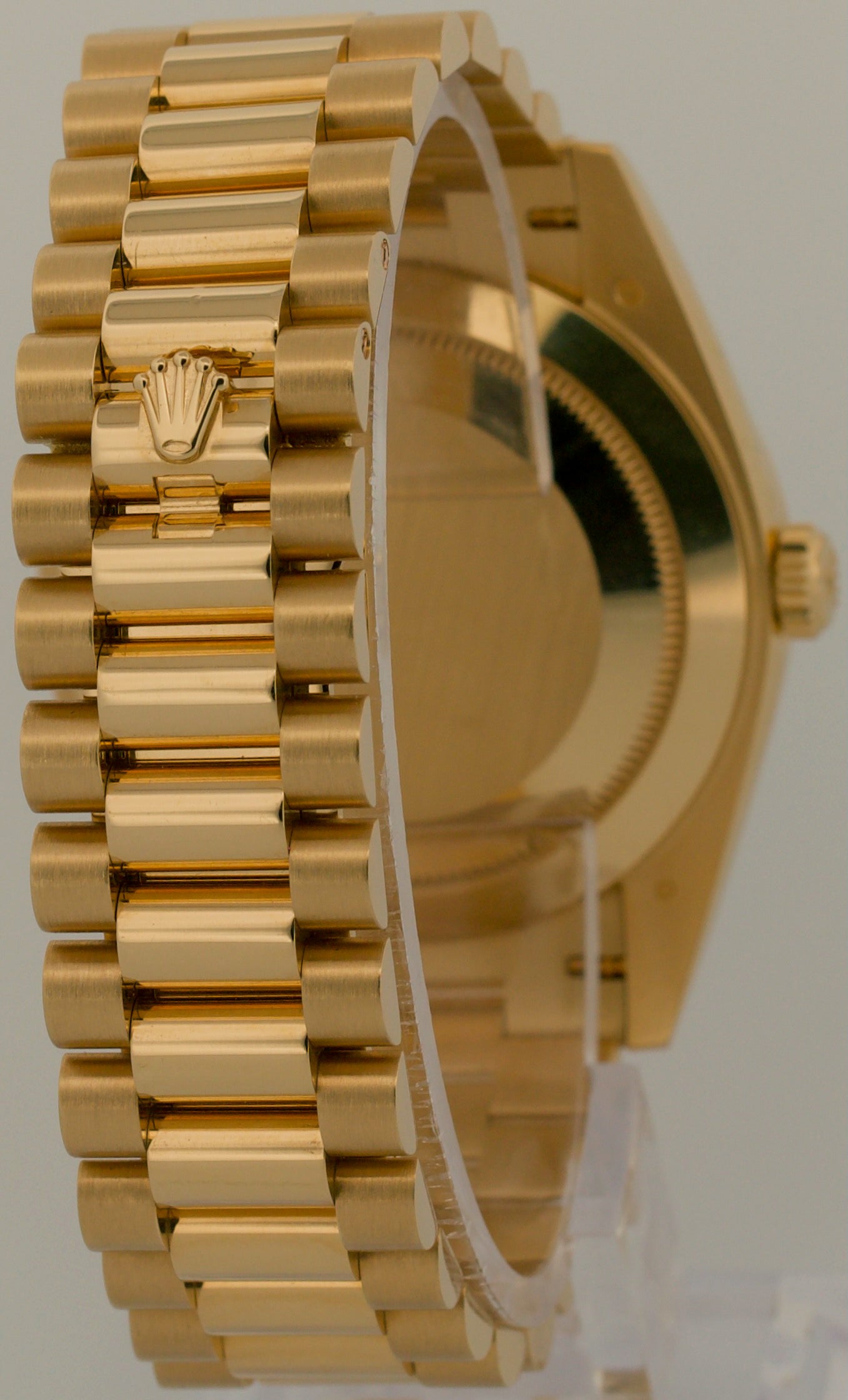 2023 PAPERS Rolex Day-Date President 40mm ARABIC GREEN ROMAN 18K Gold 228238 BOX