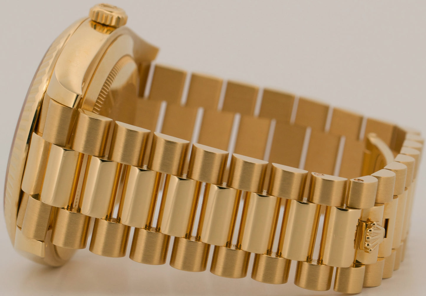 2023 PAPERS Rolex Day-Date President 40mm ARABIC GREEN ROMAN 18K Gold 228238 BOX