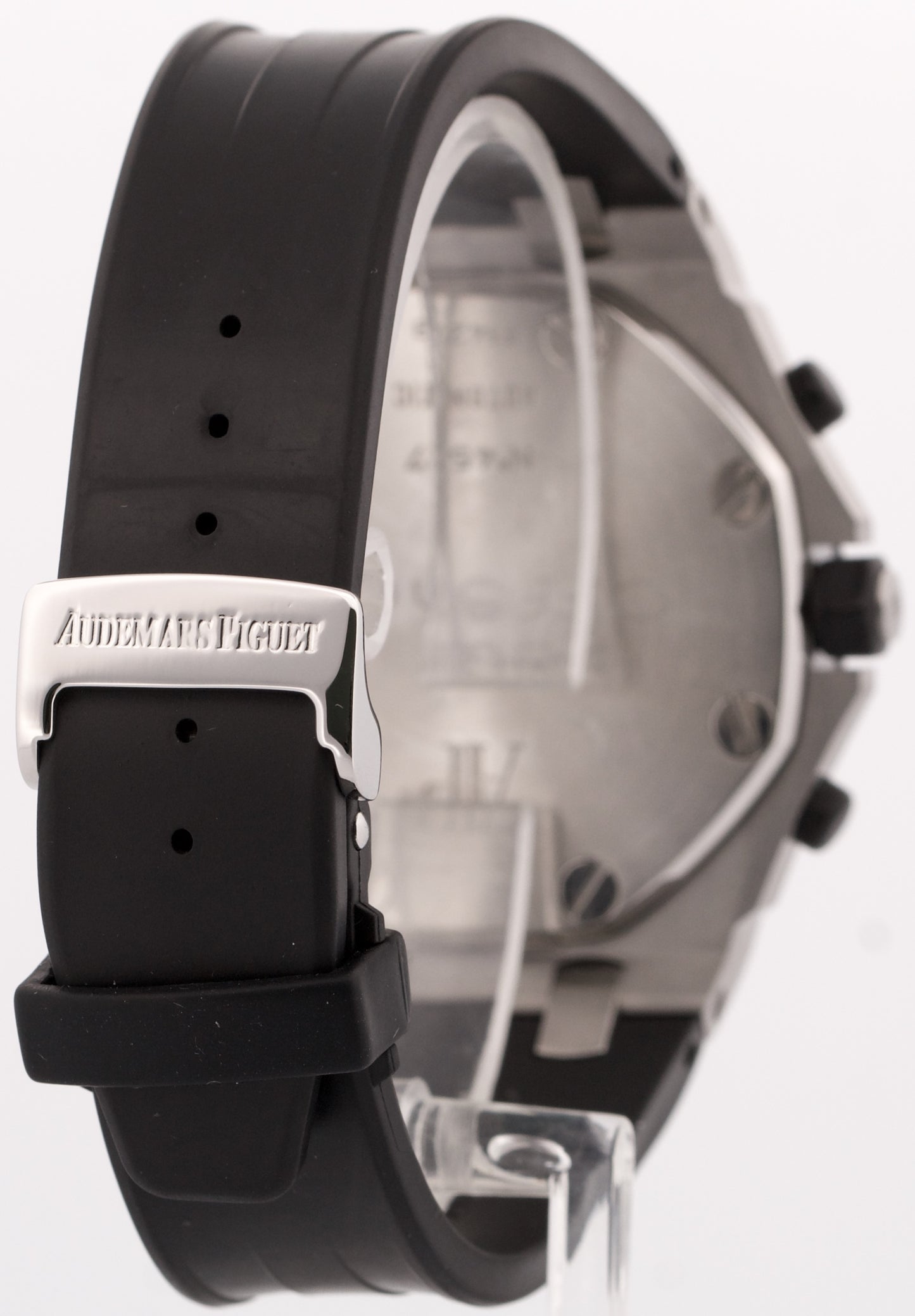 MINT Audemars Piguet Royal Oak Offshore BLACK Chronograph Rubber Steel 26170ST