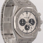 2018 PAPERS Audemars Piguet Royal Oak Chronograph PANDA Steel 41mm 26331ST BOX