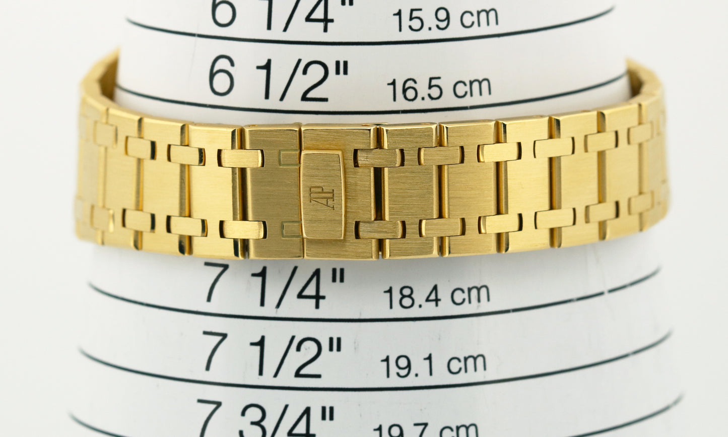 Audemars Piguet Royal Oak Day Date MOONPHASE 18K Yellow Gold 37mm 25594BA Watch