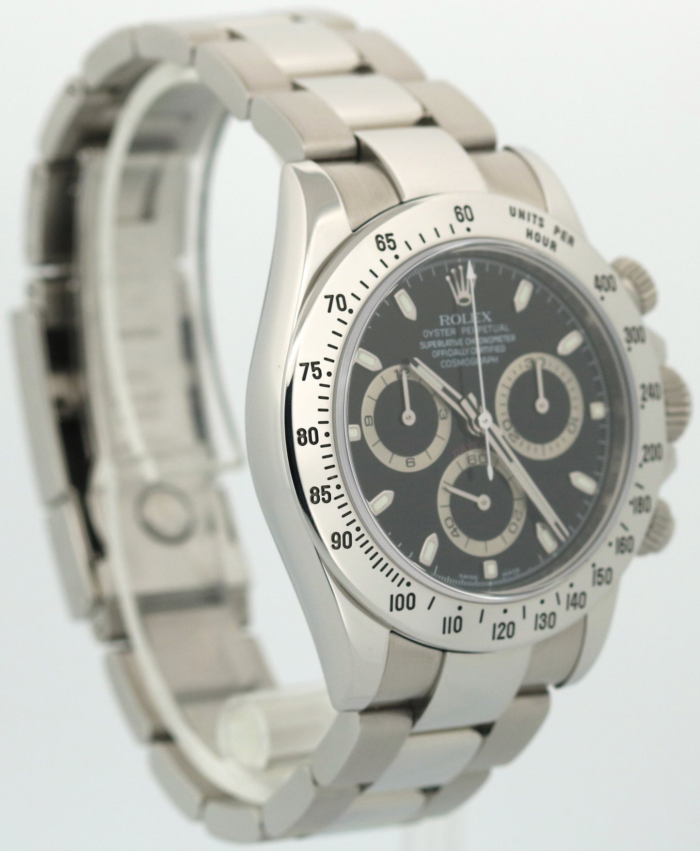 2022 RSC Rolex Daytona Cosmograph BLACK 40mm Stainless REHAUT 116520 Watch BOX