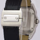 Cartier Santos 100 33mm IVORY Stainless Steel Roman Leather 2878 W20126X8 Watch