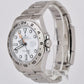Rolex Explorer II PAPERS 42mm 216570 POLAR WHITE Orange Steel GMT Date Watch B+P