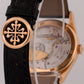 Patek Philippe Calatrava PINK 18K Rose Gold 33mm Automatic Watch 5000R BOX