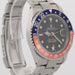 1999 Rolex GMT-Master II 40mm FADED PEPSI Red Blue Steel OYSTER 16710 Watch BOX