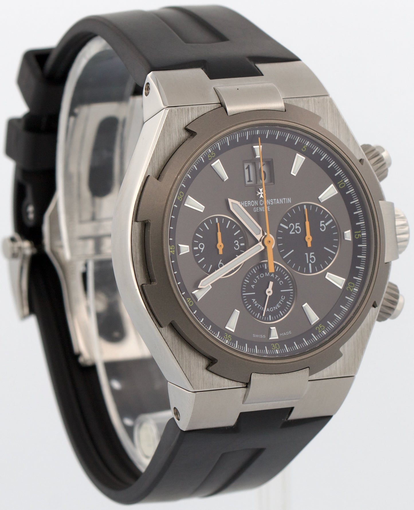 2017 PAPERS Vacheron Constantin Overseas LIMITED Titanium 42mm Steel 49150 BOX