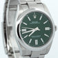 2025 PAPERS Rolex Oyster Perpetual 41 GREEN Stainless Steel 41mm 124300 BOX