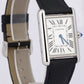 MINT PAPERS Cartier Tank Must 33mm x 25mm Steel Leather WSTA0041 Watch 4323 BOX