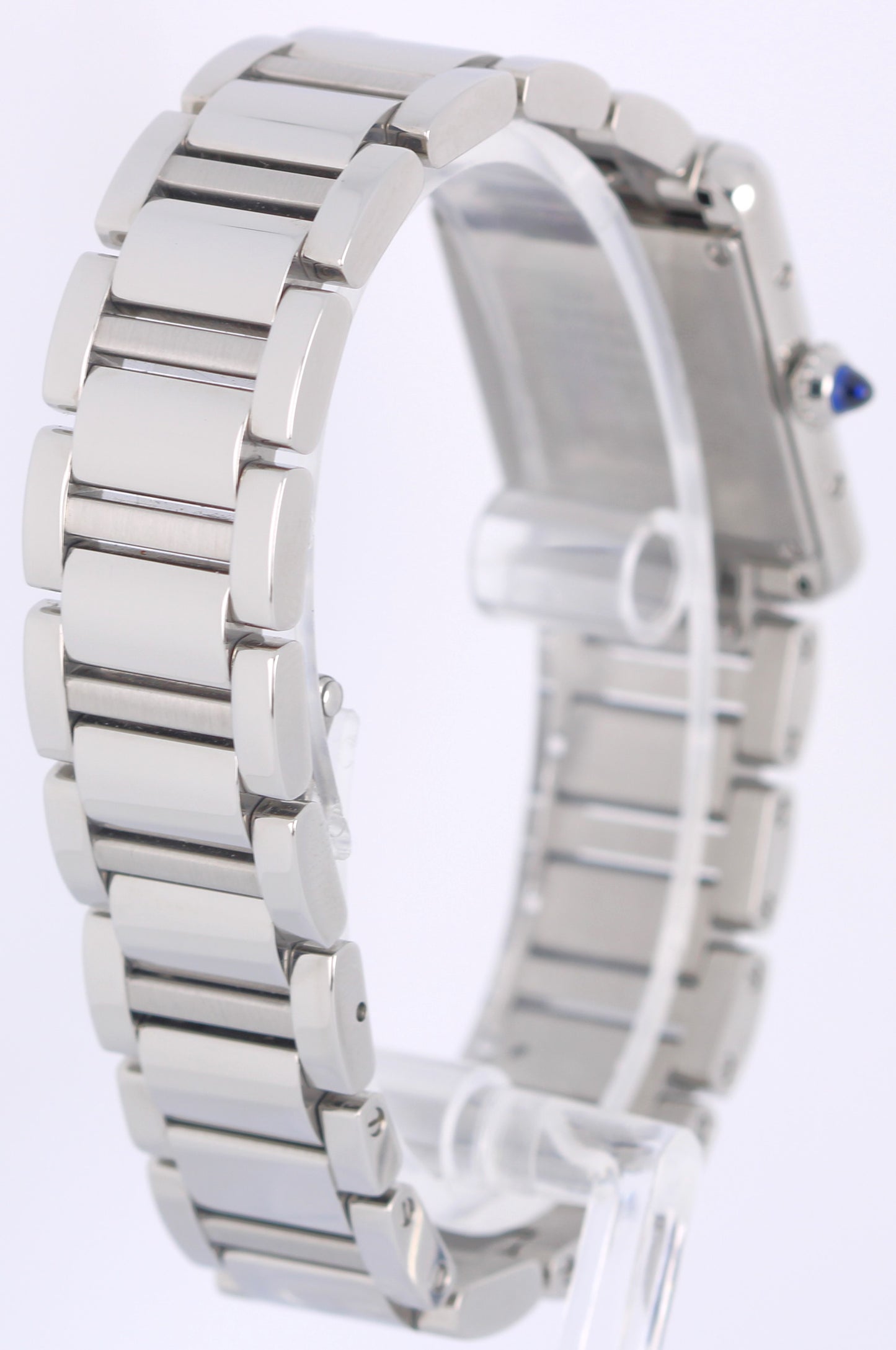 2023 PAPERS Cartier Tank Must Silver Roman Numeral 22mm Quartz WSTA0051 4322 BOX