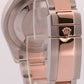 Rolex Yacht-Master BLACK 40mm Two-Tone 18K Rose Gold Stainless YM1 Watch 116621