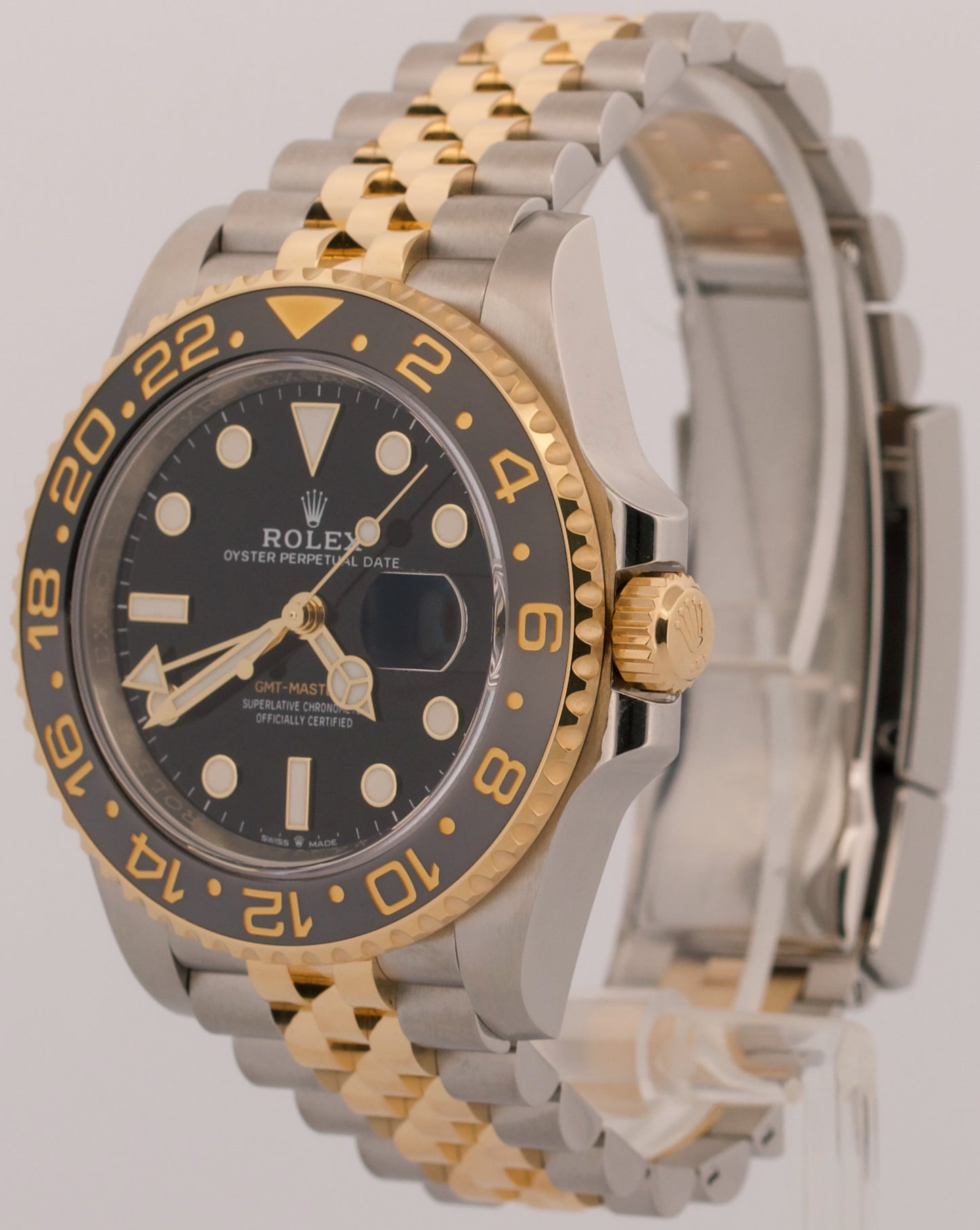 2024 PAPERS Rolex GMT-Master II Black JUBILEE 18K Gold 40mm 126713 GRNR BOX