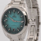 NEW PAPERS Omega Seamaster Aqua Terra TEAL Steel 41mm 220.10.41.21.03.006 BOX